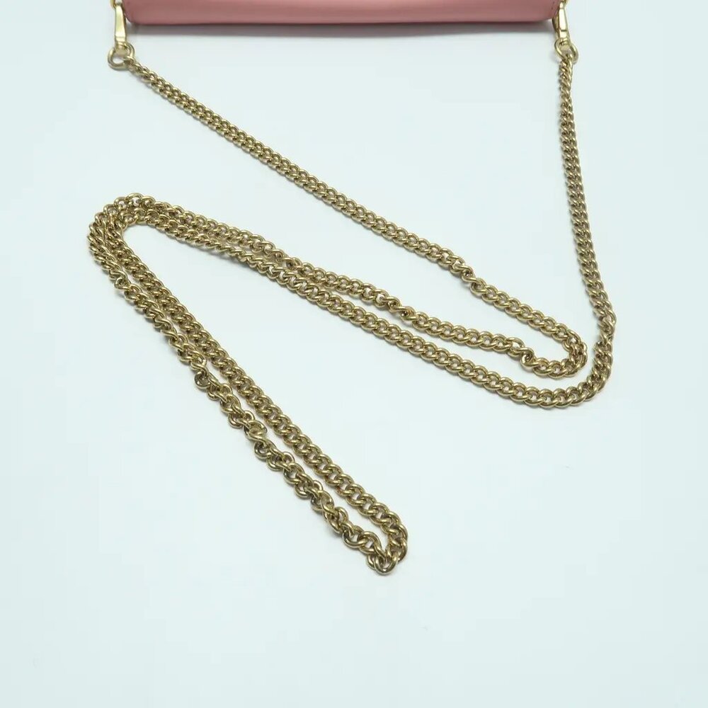 Prada Pink Leather Shoulder Bag 674-031825 - Picture 8 of 12